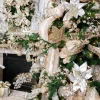 10cm Bead Stripe Ball Ornament