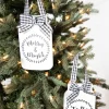 6” Country Mason Jar Ornament