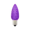 C9 Platinum Elite LED SMD Bulb (25 bulbs/bag) - Faceted, Purple