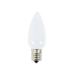 C9 Platinum Elite LED SMD Bulb (25 bulbs/bag) - Frosted, Cool White