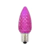 C9 Platinum Elite LED SMD Bulb (25 bulbs/bag) - Faceted, Pink