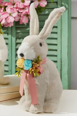 12.25” Crafted Easter Bunny Figurine