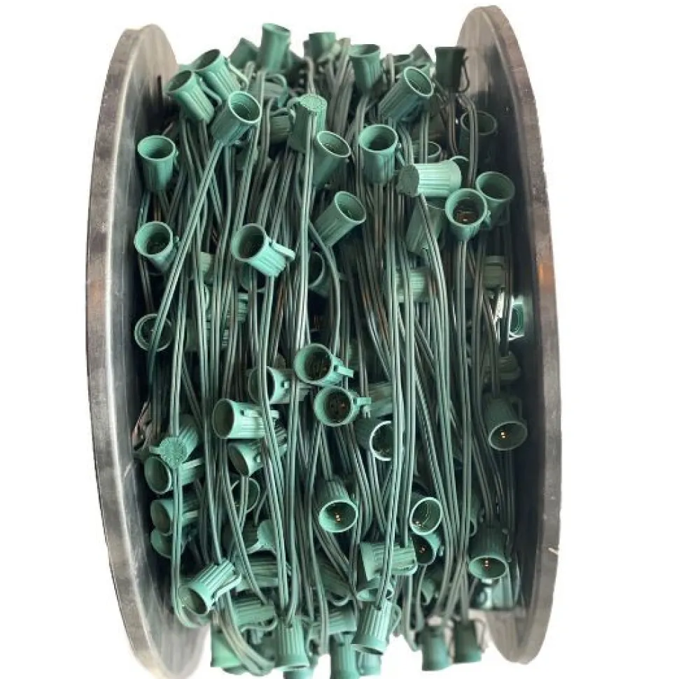 C9 Socket Cord - 500' 15" Spacing