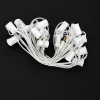 C9 Socket Cord White - 25' 12" Spacing