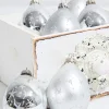 6ct Drop Bright Silver & Silver with Silver Stars