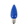 C9 Wonderful LED SMD Bulb (25 bulbs/bag) - Frosted, Blue