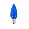 C9 Wonderful LED SMD Bulb (25 bulbs/bag) - Smooth, Blue