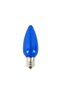 C9 Wonderful LED SMD Bulb (25 bulbs/bag) - Smooth, Blue