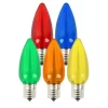 C9 Wonderful LED SMD Bulb (25 bulbs/bag) - Smooth, Multi