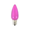 C9 Wonderful LED SMD Bulb (25 bulbs/bag) - Smooth, Pink