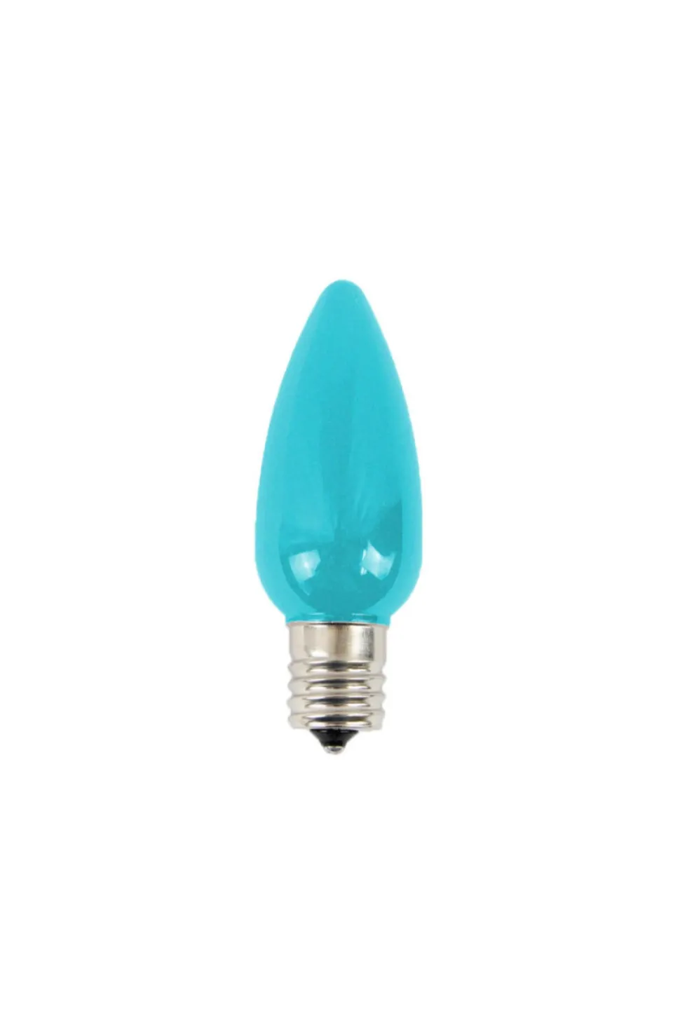 C9 Wonderful LED SMD Bulb (25 bulbs/bag) - Frosted, Teal
