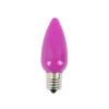 C9 Wonderful LED SMD Bulb (25 bulbs/bag) - Frosted, Pink