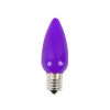 C9 Wonderful LED SMD Bulb (25 bulbs/bag) - Frosted, Purple
