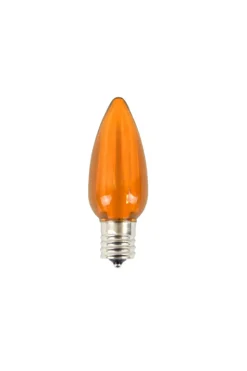 C9 Wonderful LED SMD Bulb (25 bulbs/bag) - Smooth, Orange