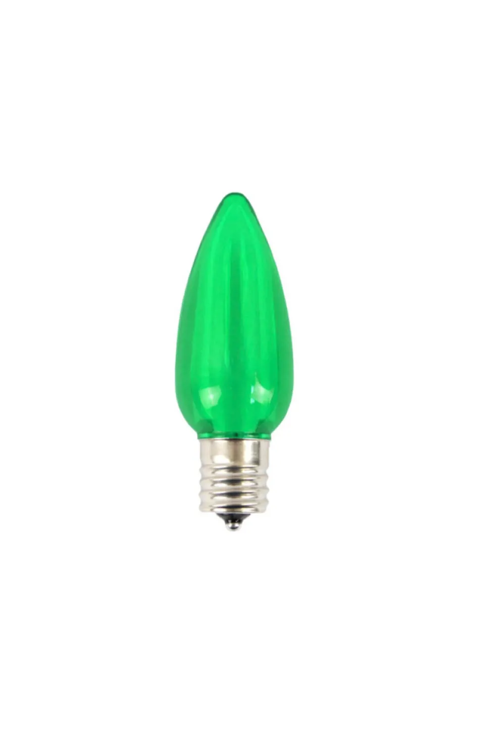 C9 Wonderful LED SMD Bulb (25 bulbs/bag) - Smooth, Green