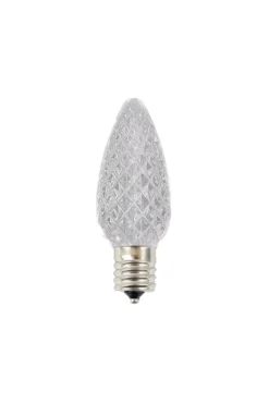 C9 Wonderful LED SMD Bulb (25 bulbs/bag) - Faceted, Cool White