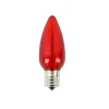 C9 Wonderful LED SMD Bulb (25 bulbs/bag) - Smooth, Red