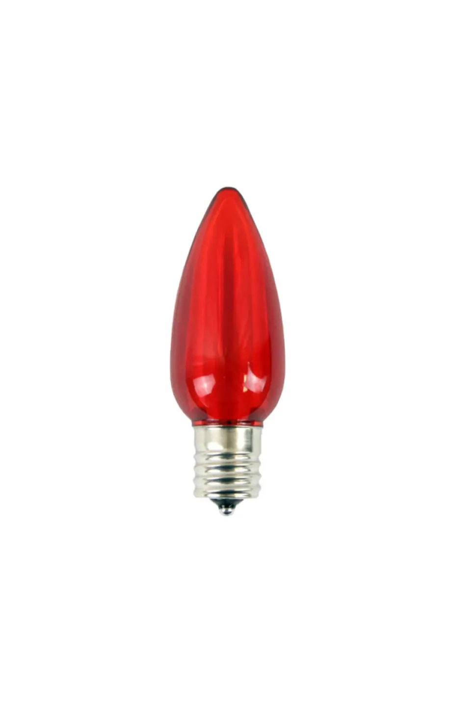 C9 Wonderful LED SMD Bulb (25 bulbs/bag) - Smooth, Red