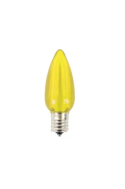 C9 Wonderful LED SMD Bulb (25 bulbs/bag) - Smooth, Yellow