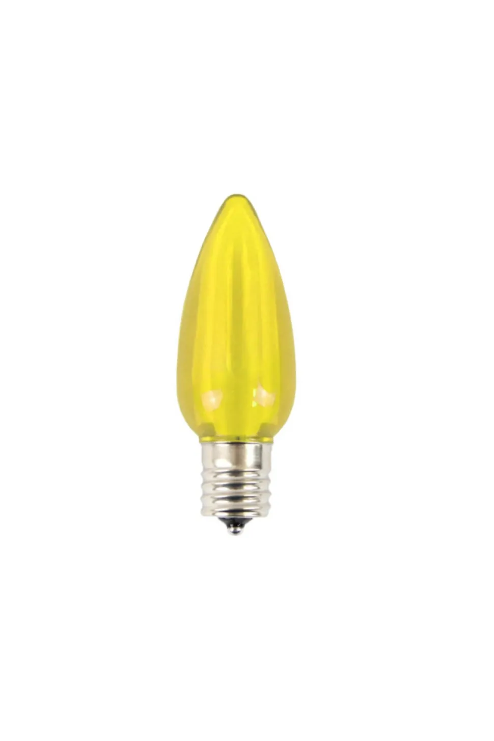 C9 Wonderful LED SMD Bulb (25 bulbs/bag) - Smooth, Yellow