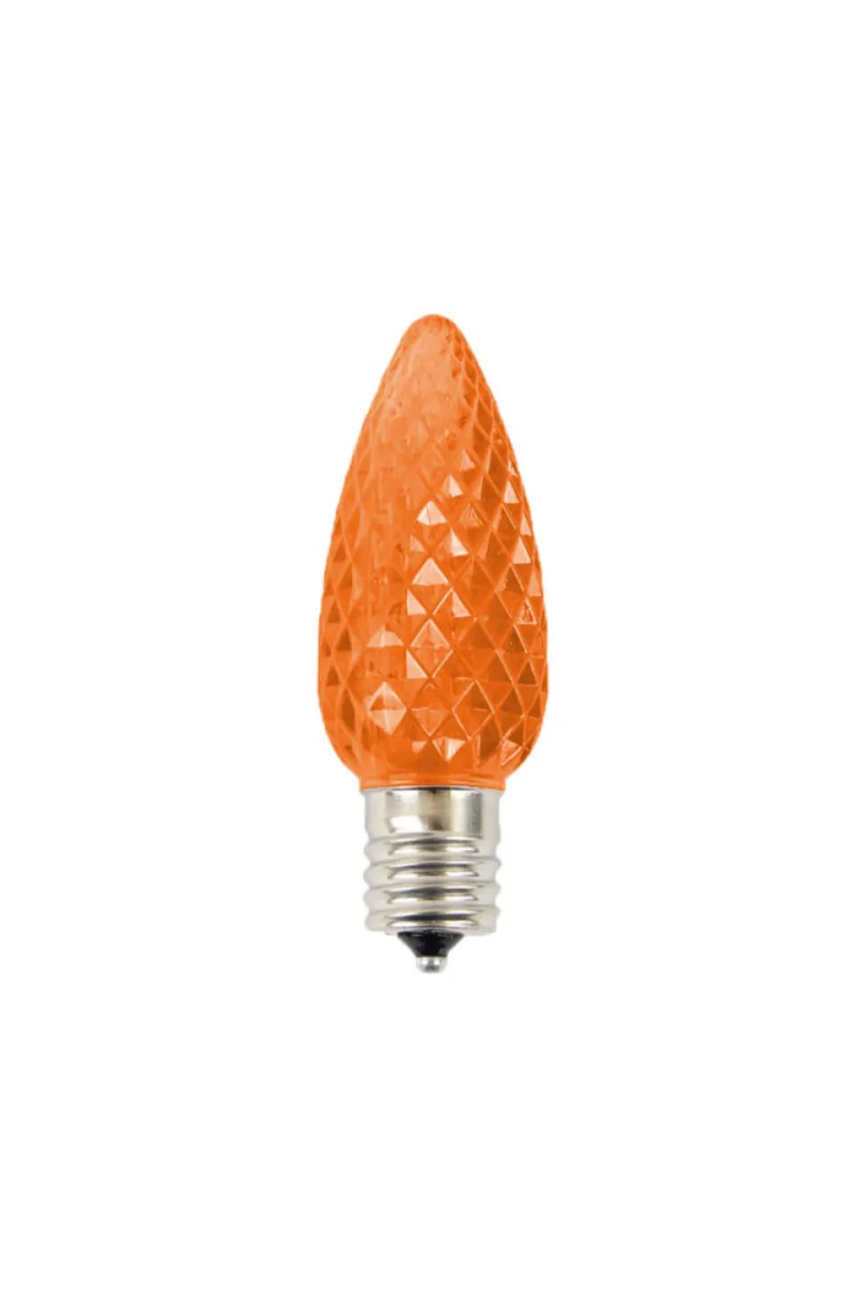 C9 Wonderful LED SMD Bulb (25 bulbs/bag) - Faceted, Orange