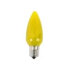 C9 Wonderful LED SMD Bulb (25 bulbs/bag) - Frosted, Yellow