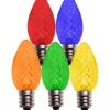 C7 Wonderful LED SMD Bulbs (25 bulbs/bag) - Faceted, Multi