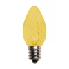 C7 Wonderful LED SMD Bulbs (25 bulbs/bag) - Faceted, Yellow