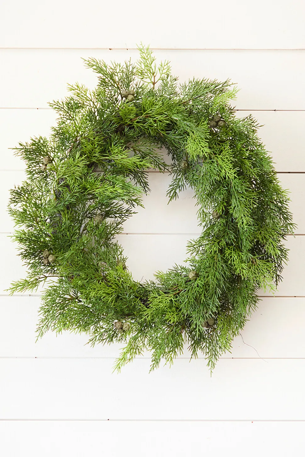 18" Cypress Berry Wreath