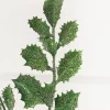 23" Dark Green Shimmer Metallic Holly