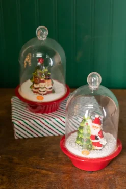 9” Dol Light Up / Music Snow Cloche