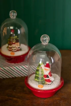 9” Dol Light Up / Music Snow Cloche