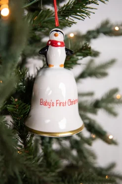 Dolomite Baby’s First Christmas Bell Ornament