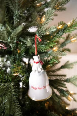 Dolomite Baby’s First Christmas Bell Ornament