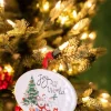 4.7” Dolomite Holiday Truck & Polar Bear Ornament