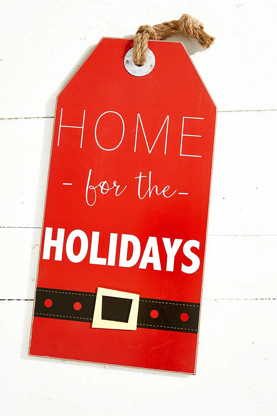 15.75” Double Sided Holiday Wall Decor