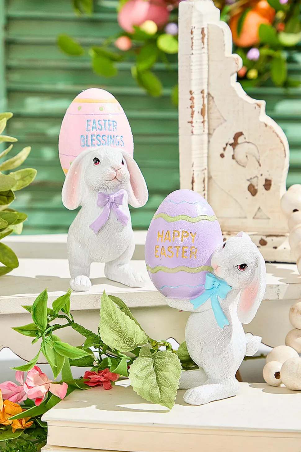 6" Easter Bunny with Egg