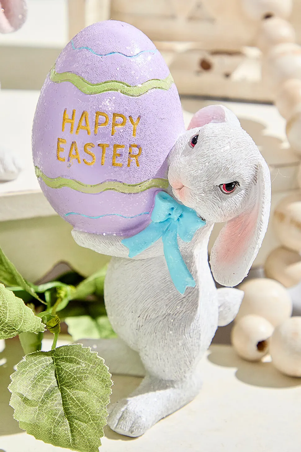 6" Easter Bunny with Egg