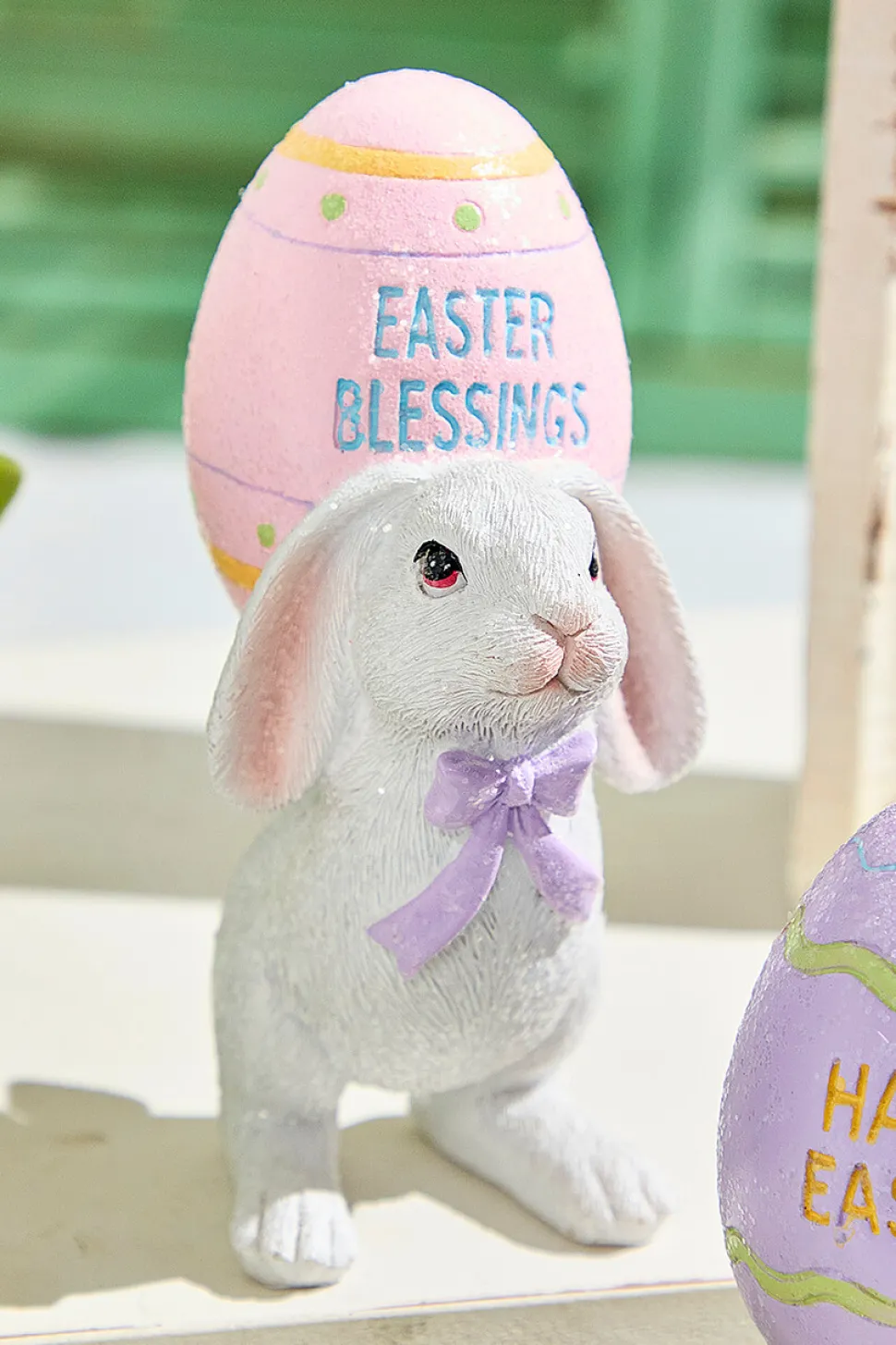 6" Easter Bunny with Egg