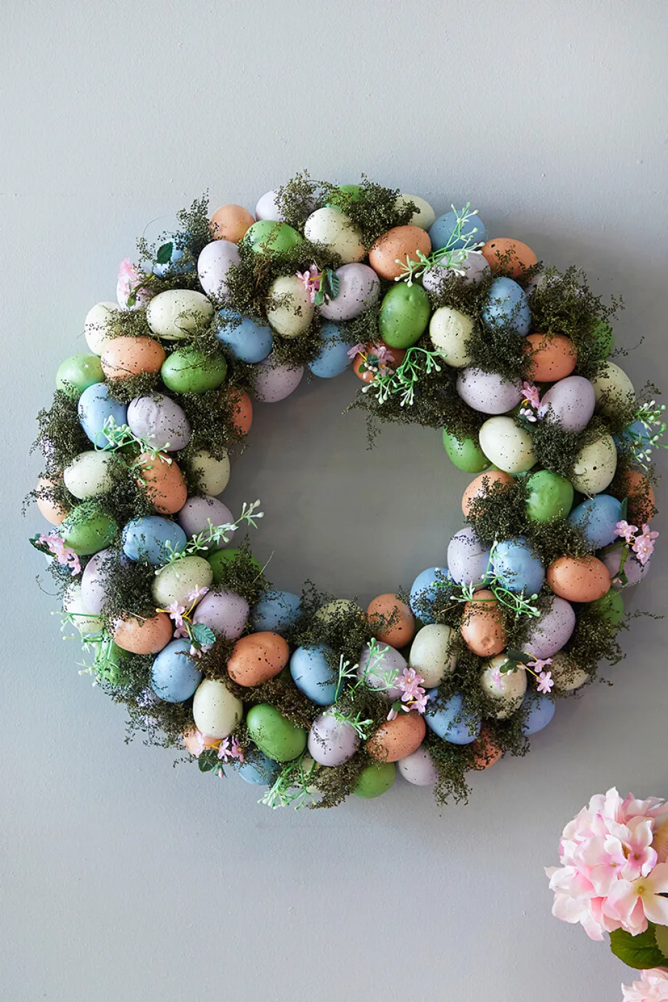 17.25" Easter Egg Wreath