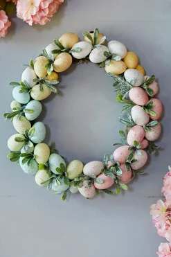 17" Easter Egg Wreath