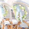 12" Egg & Leaf Wreath - Small