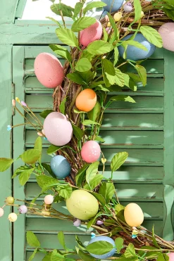 16" Egg Wreath