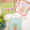 7" Embossed Tin Easter Sign