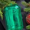 8" Emerald Jewel Ornament