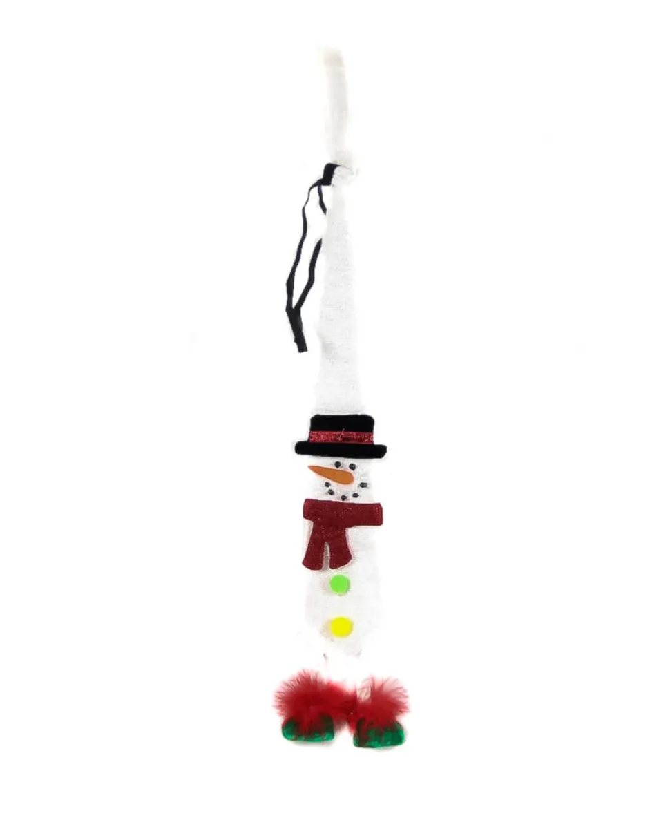 Fabric Christmas Dangling Legs Tie