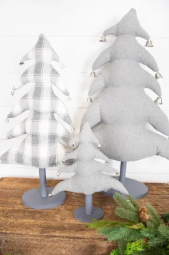 Fabric Christmas Tree - Set of 3