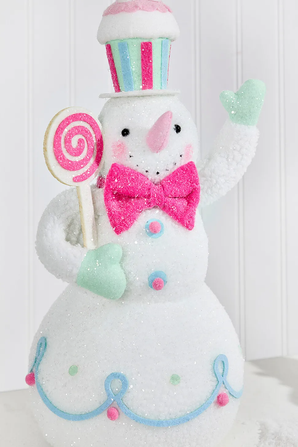 16.5" Fabric So Sweet Snowman