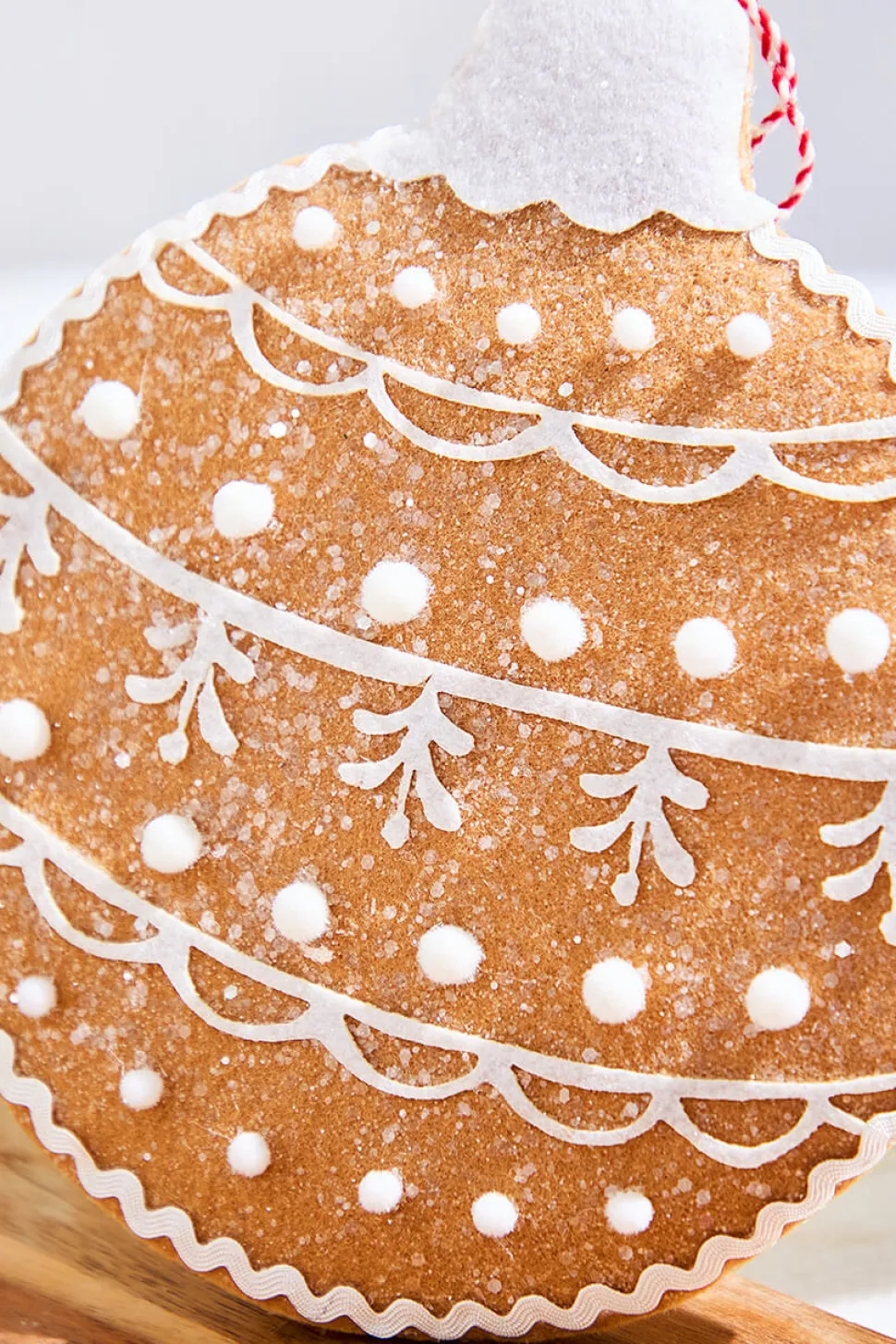 8.5" Felt Sugar & Spice Ornament
