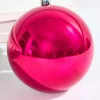 5.5" Festive Pink Shatterproof Ornament